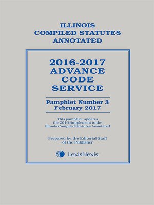 cover image of Illinois Advance Code Service